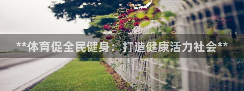 尊龙凯时网站怎么样：**体育促全民健身：打造健康活力社会