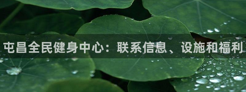 尊龙凯时官网：屯昌全民健身中心：联系信息、设施和福利